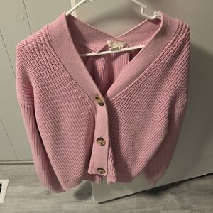 Bundle 2~$30💫H&M Pink Button-Up Cardigan